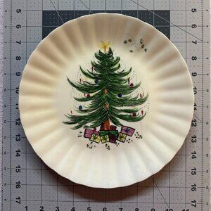 Blue Ridge Christmas Tree Plate